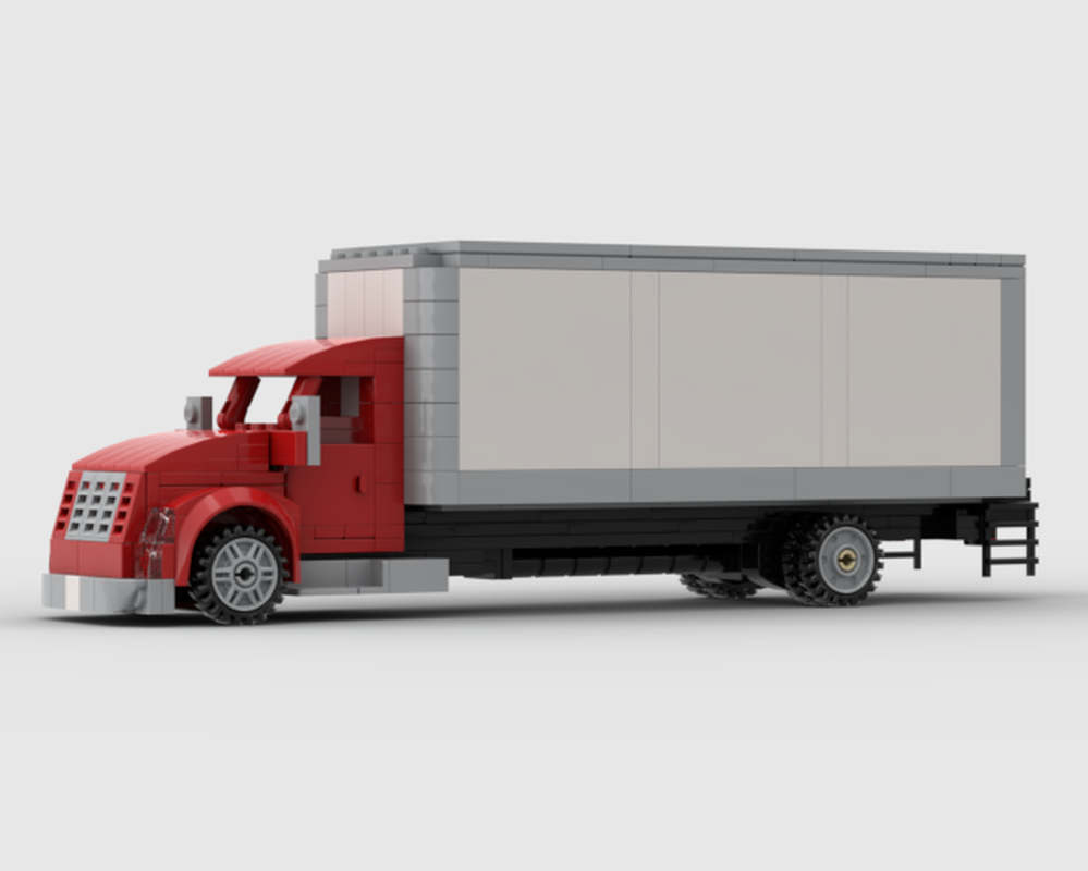 Lego American Box Truck