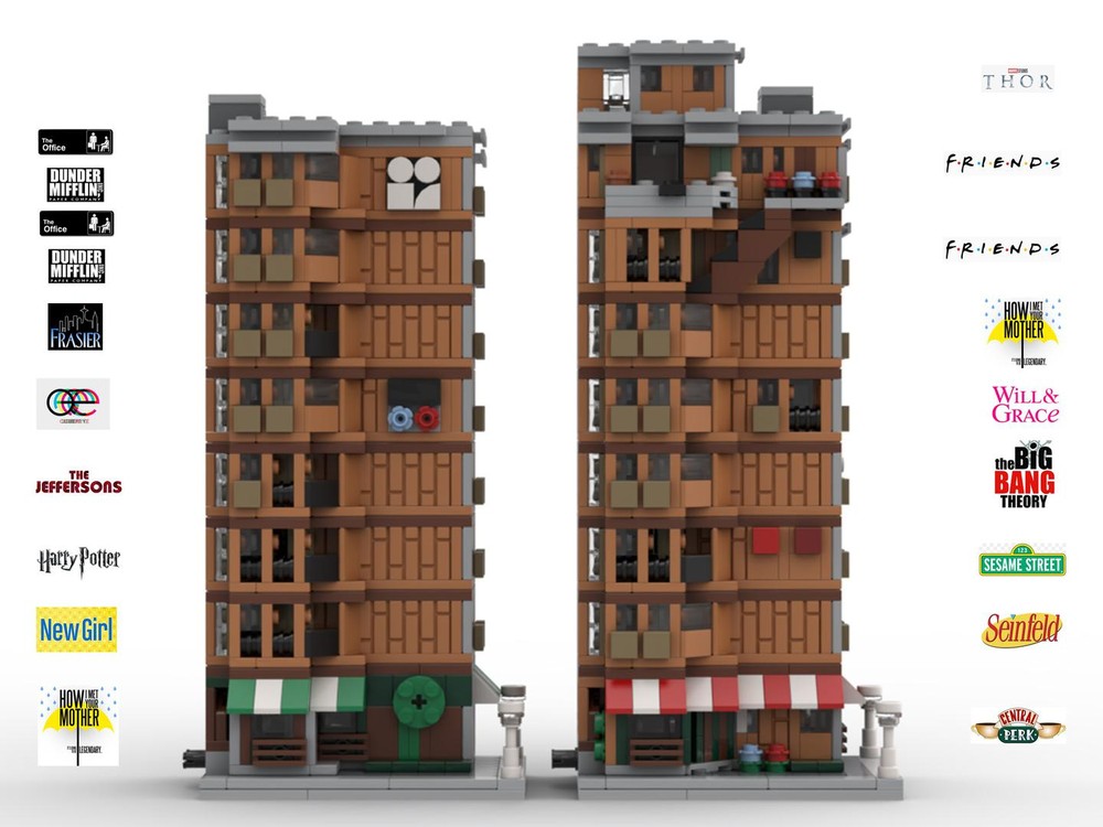 Lego Mini SitComplex Buildings