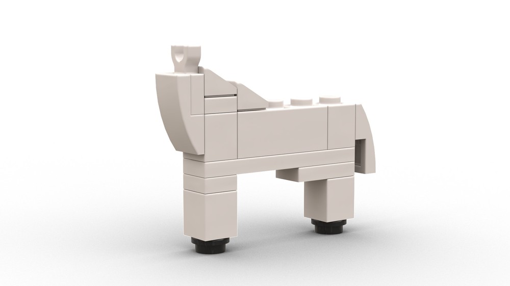 Lego 2D Horse (2 Versions)