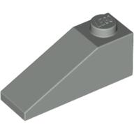Lego Brick Sloped 33° 3 x 1 / Light Gray