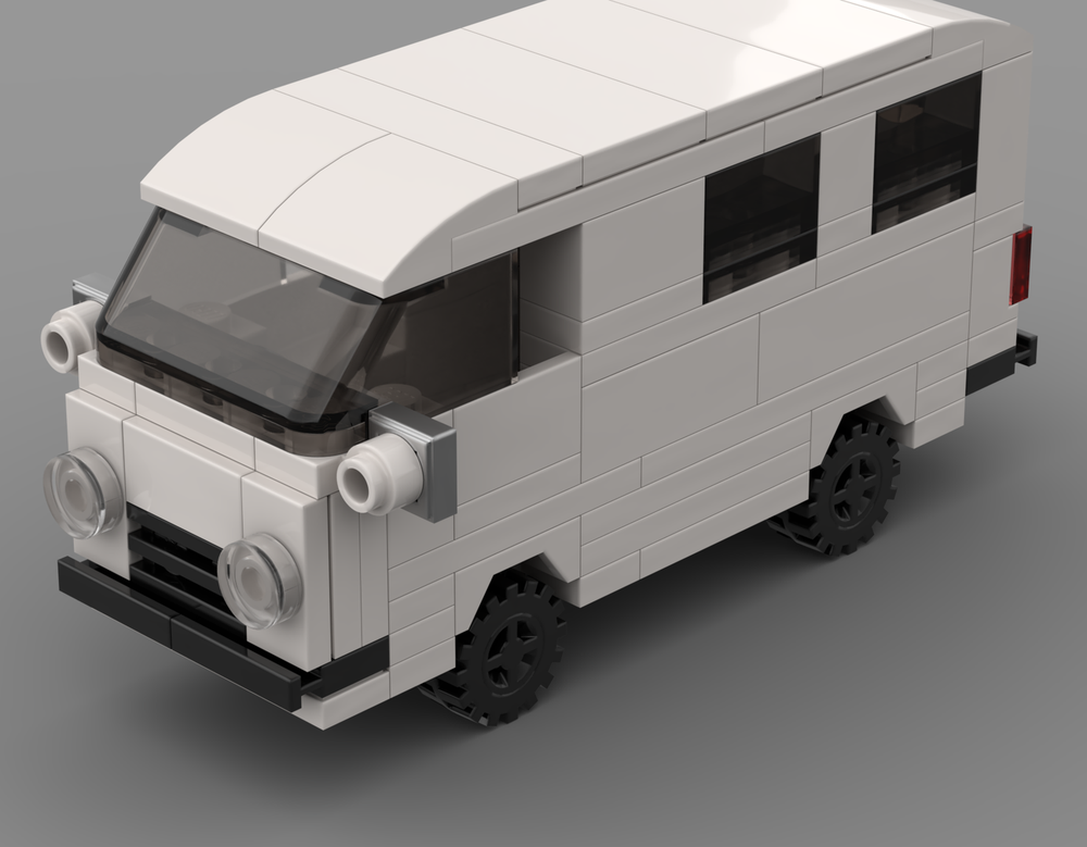 Lego UAZ 452 Buhanka MOD for DeMarco UAZ (4 Window)