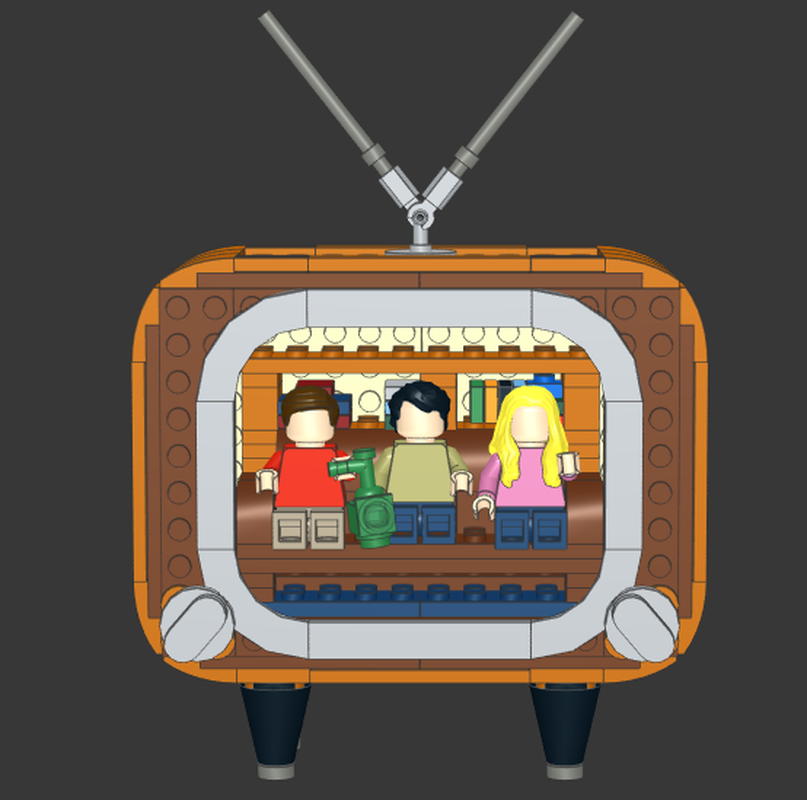 Lego Big Bang Theory Animation Insert and TV Extension