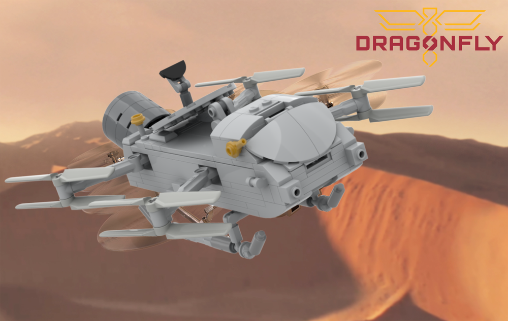 Lego Dragonfly Spacecraft (2023 Concept Design)