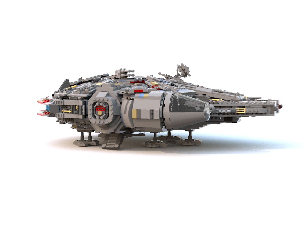 Lego Millennium Falcon Engine/interior Updates