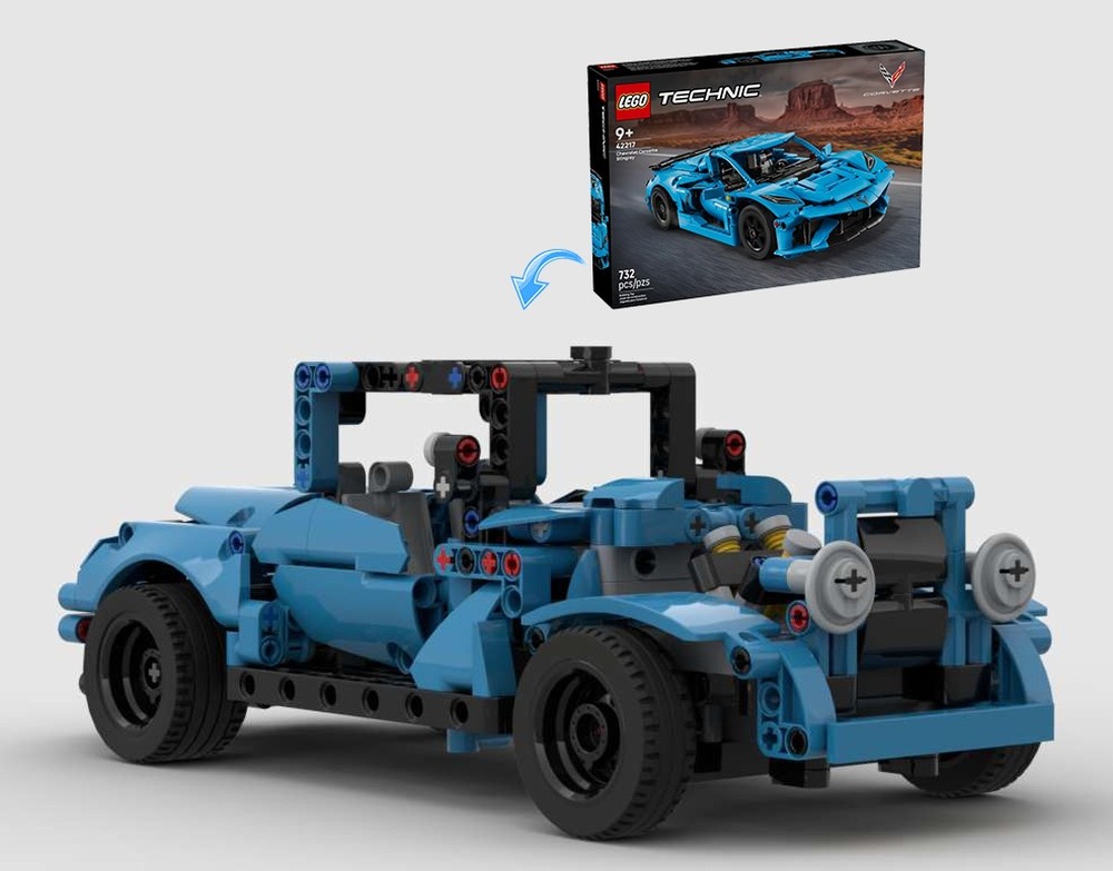 Lego Hot Rod 42217 Alternate Build