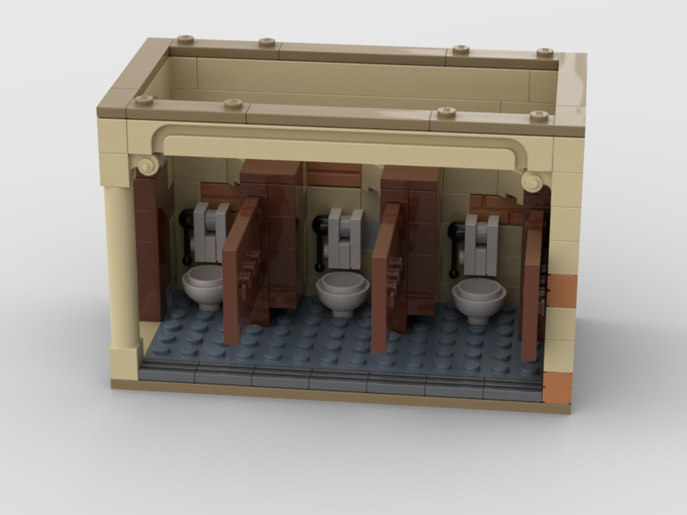 Lego Hogwarts Toilet Stalls