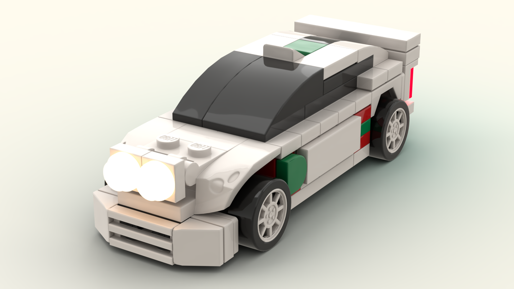 Lego Toyota celica gt-four rally (microscale)