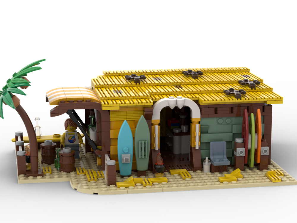 Lego Surf Shop and Bar