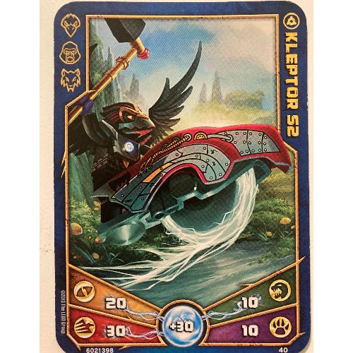 Lego Trading Card, Legends of Chima Deck #1: 40 [Kleptor S2] / [No Color/Any Color]
