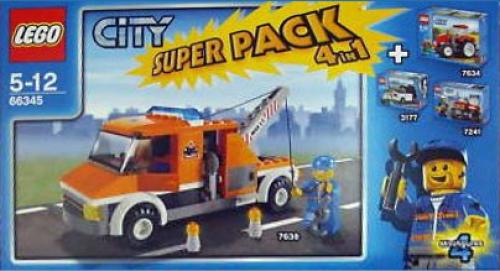Lego City Super Pack 4 in 1