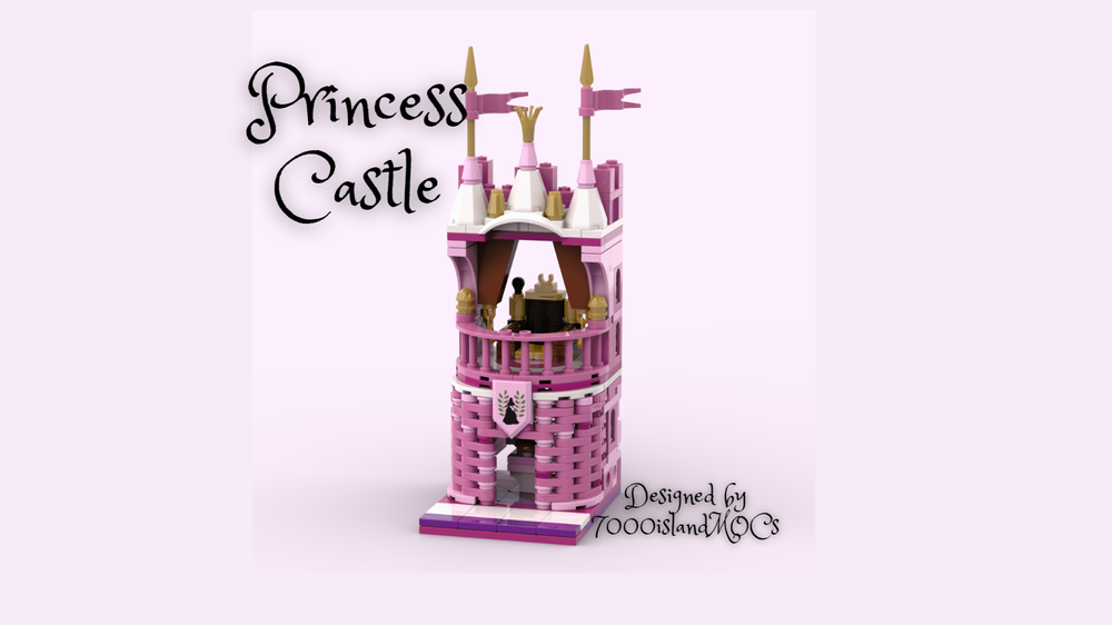 Lego Pink Princess Castle