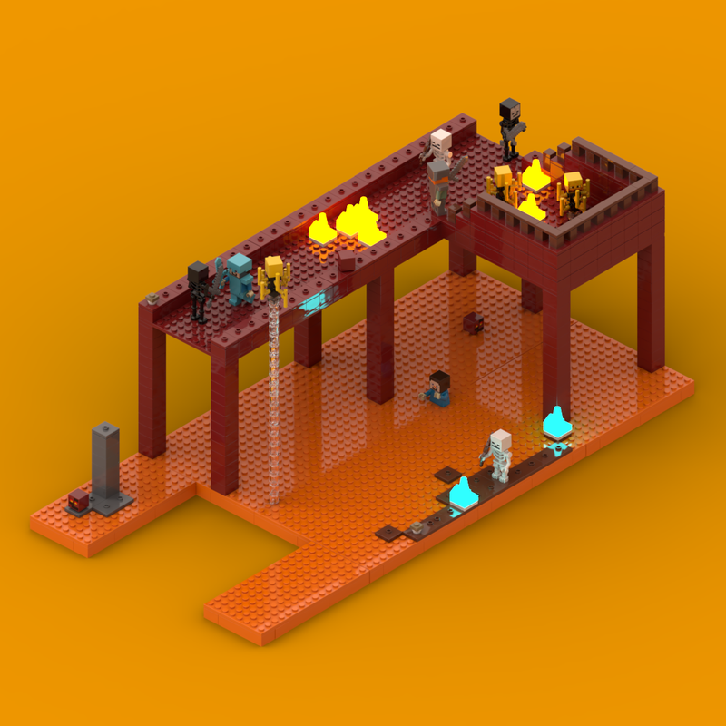Lego The Nether Fortress
