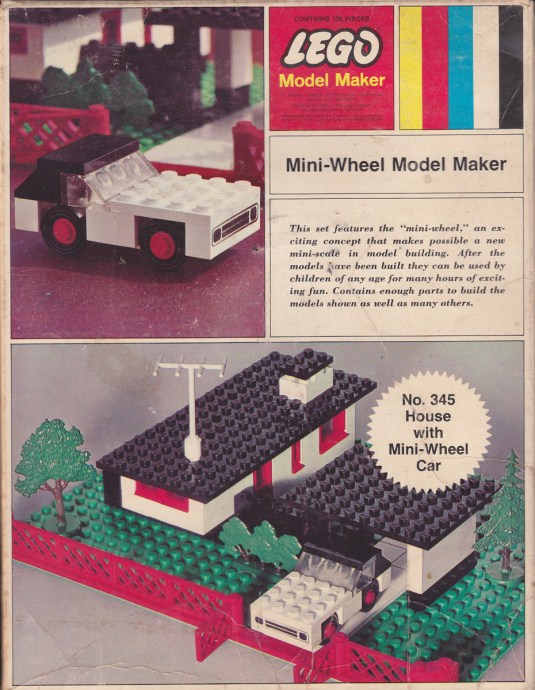 Lego House with Mini-Wheel Car