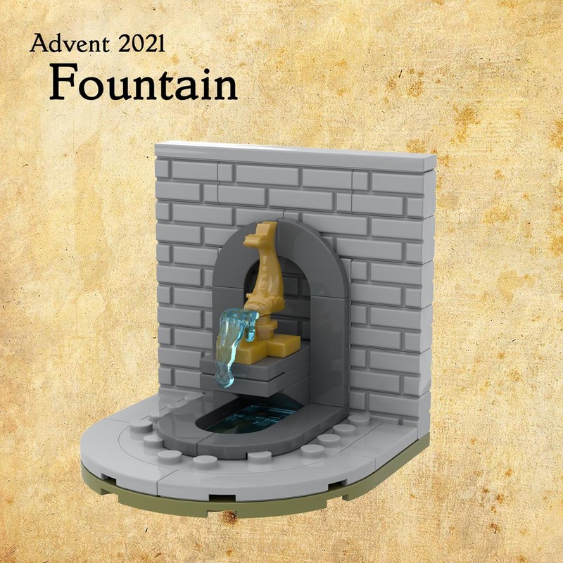 Lego Fountain