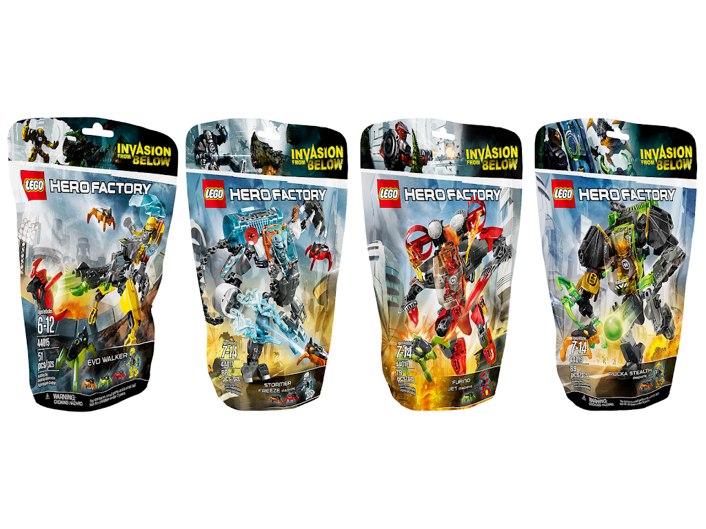 Lego Invasion From Below Collection 1