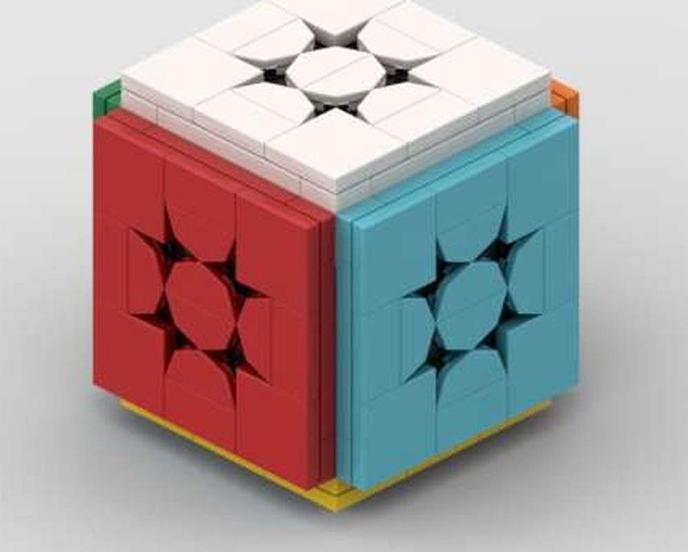 Lego Scale rubik's cube