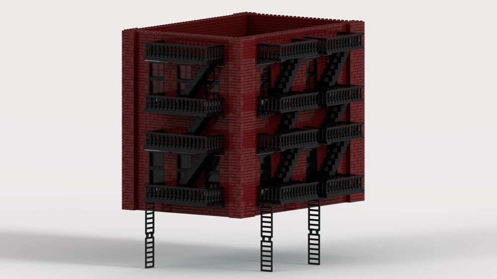 Lego Rays Occult Extra Floor with Fire Escapes