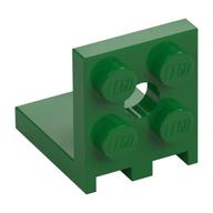 Lego Bracket 2 x 2 - 2 x 2 / Green