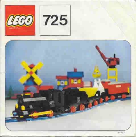 Lego 12V Freight Train and Track