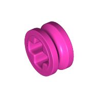 Lego Technic Bush 1/2 Smooth with Axle Hole Semi-Reduced / Dark Pink