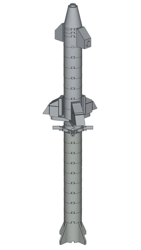 Lego SpaceX tiny BFR