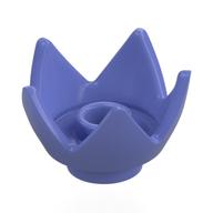 Lego Crown / Flower / Egg Shell Half / Blue Violet