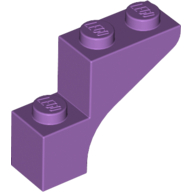 Lego Brick Arch 1 x 3 x 2 / Medium Lavender