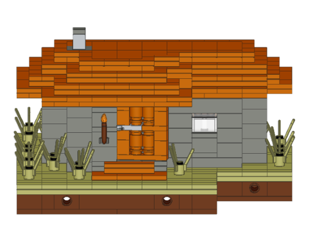 Lego Savanna butchers shop 1