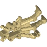 Lego Large Figure Foot, Claw, Piraka / Tan