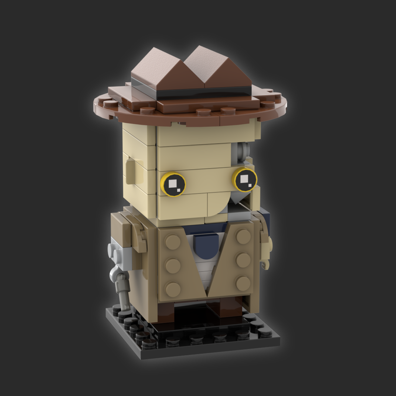 Lego Nick Valentine (Fallout 4)