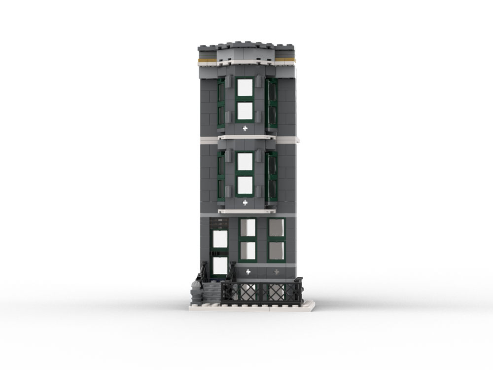 Lego Brownstone Facade
