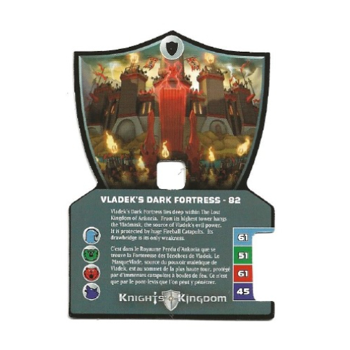 Lego Trading Card, Knights Kingdom II, Vladek's Dark Fortress - 82 / [No Color/Any Color]