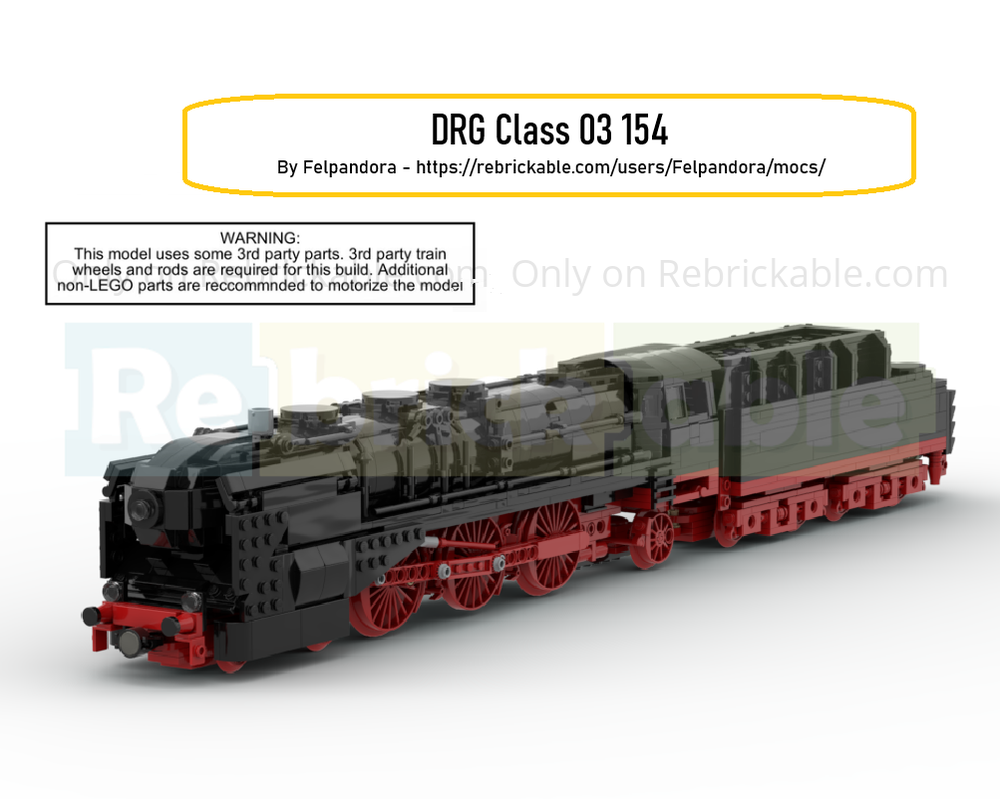 Lego DRG Class 03 154