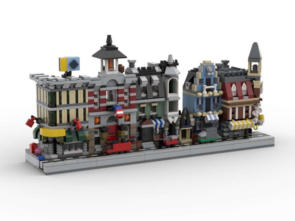 Lego Mini modular street - 10230 Modified