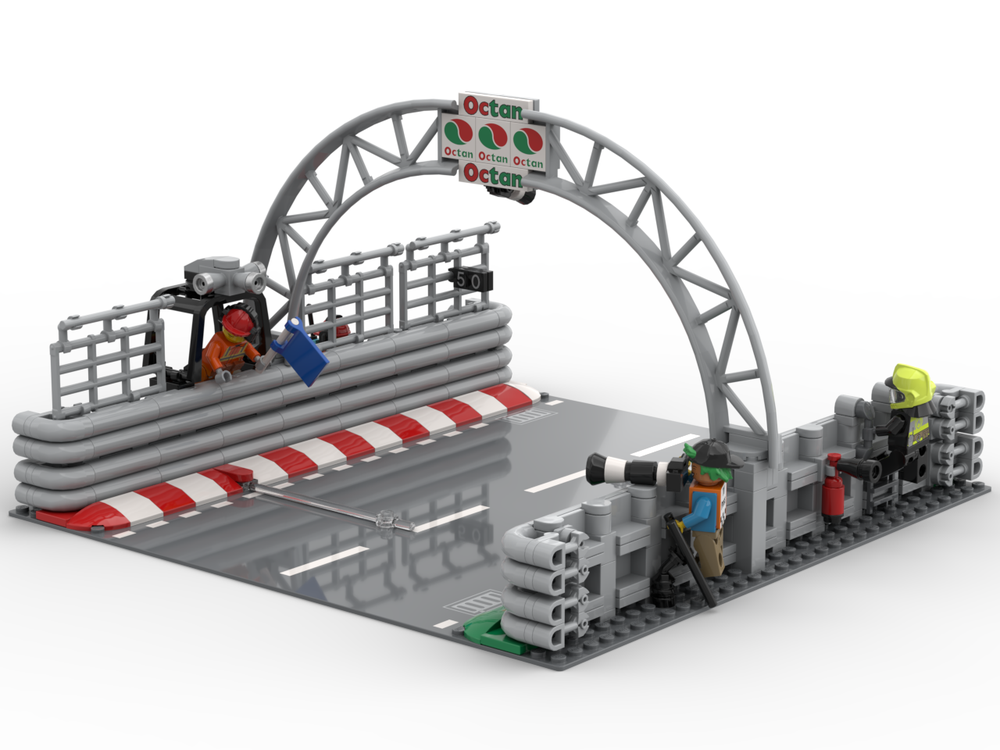Lego Race Track Straight