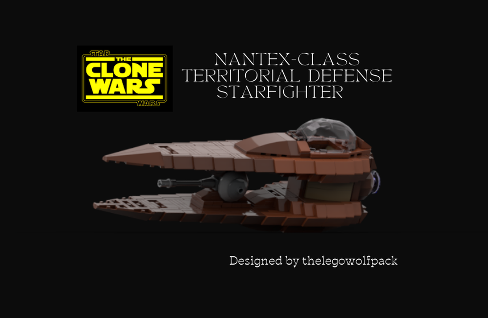 Lego Nantex-class territorial defense starfighter