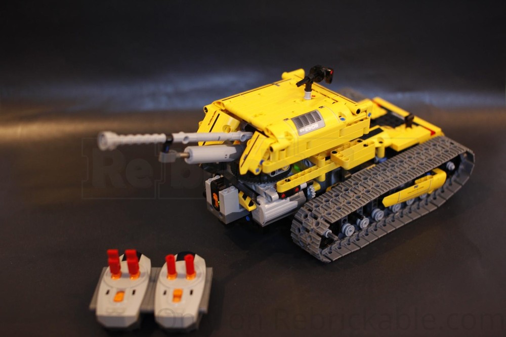 Lego 8043 tank alternate