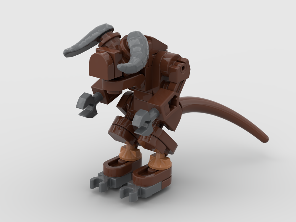 Lego Deathclaw from Fallout