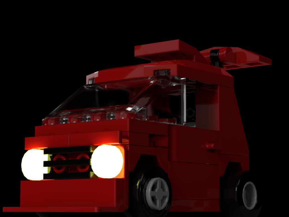 Lego Emmet's race car