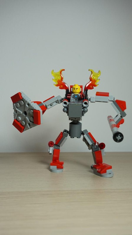 Lego Red Mech Mk I