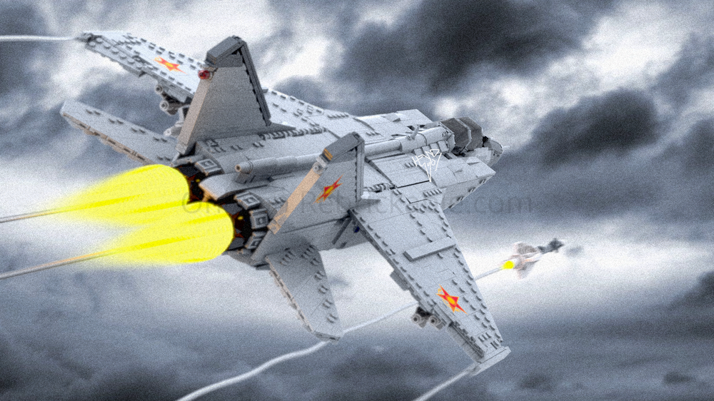 Lego 1:35 Scale MiG-31 Foxhound