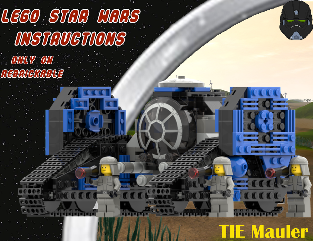 Lego Classic-Style TIE "Mauler"