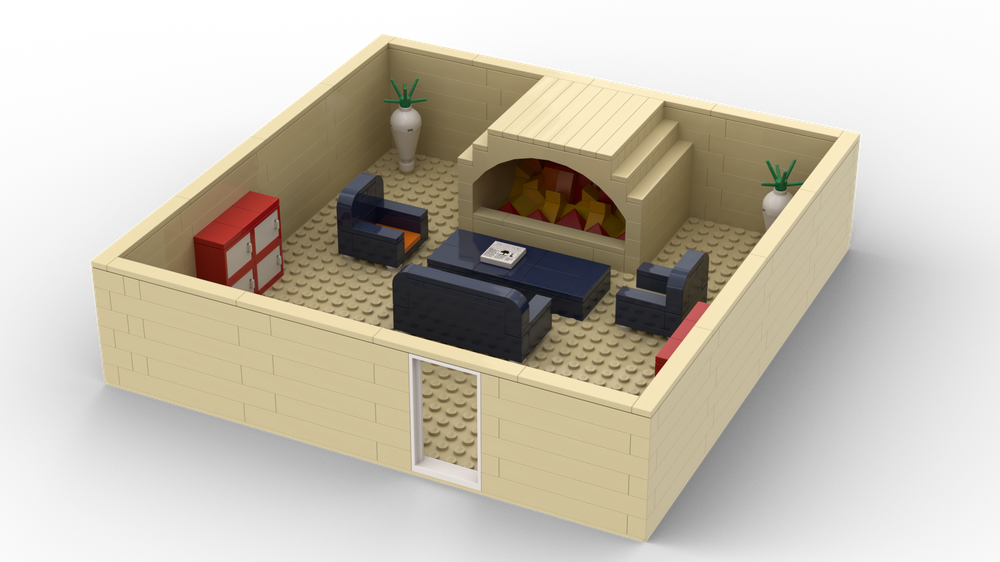 Lego Christmas Fire