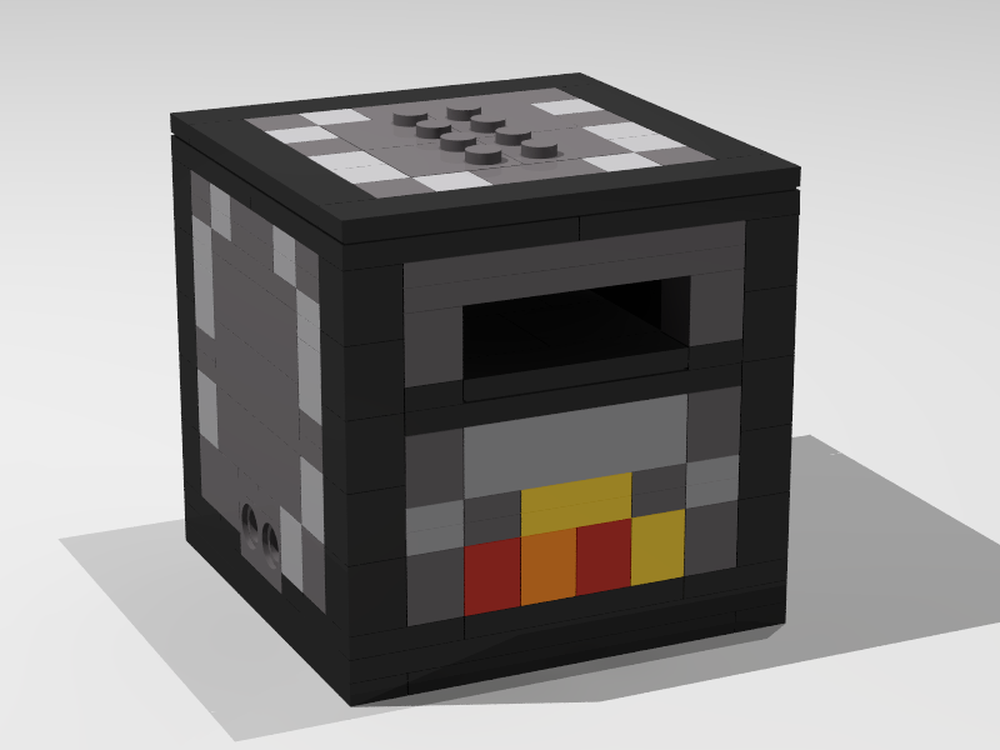 Lego furnace block