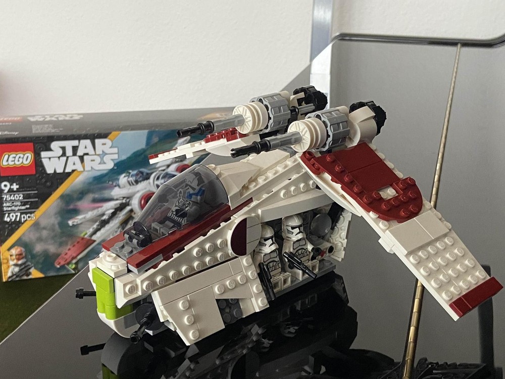 Lego "midi-scale Republic Gunship LAAT/i" 75402 alternative build (MOC)