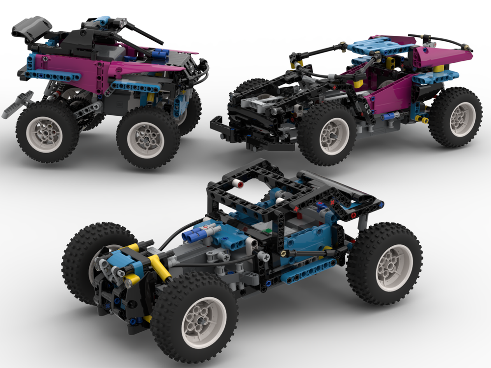 Lego 42124 Combo 3 in 1