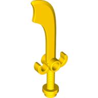 Lego Weapon Sword / Scimitar / Yellow