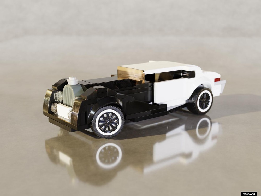 Lego 1930's style 6 Stud Car