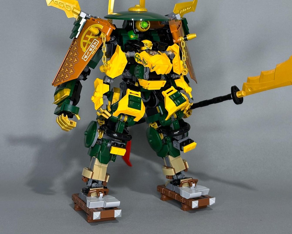 Lego Administration Master and Dragon mechs (Lloyd and Arin's Ninja Team Mechs) LEGO 71794 modification