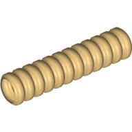 Lego Hose, Ribbed 7mm D. 4L / 3.2cm / Metallic Gold